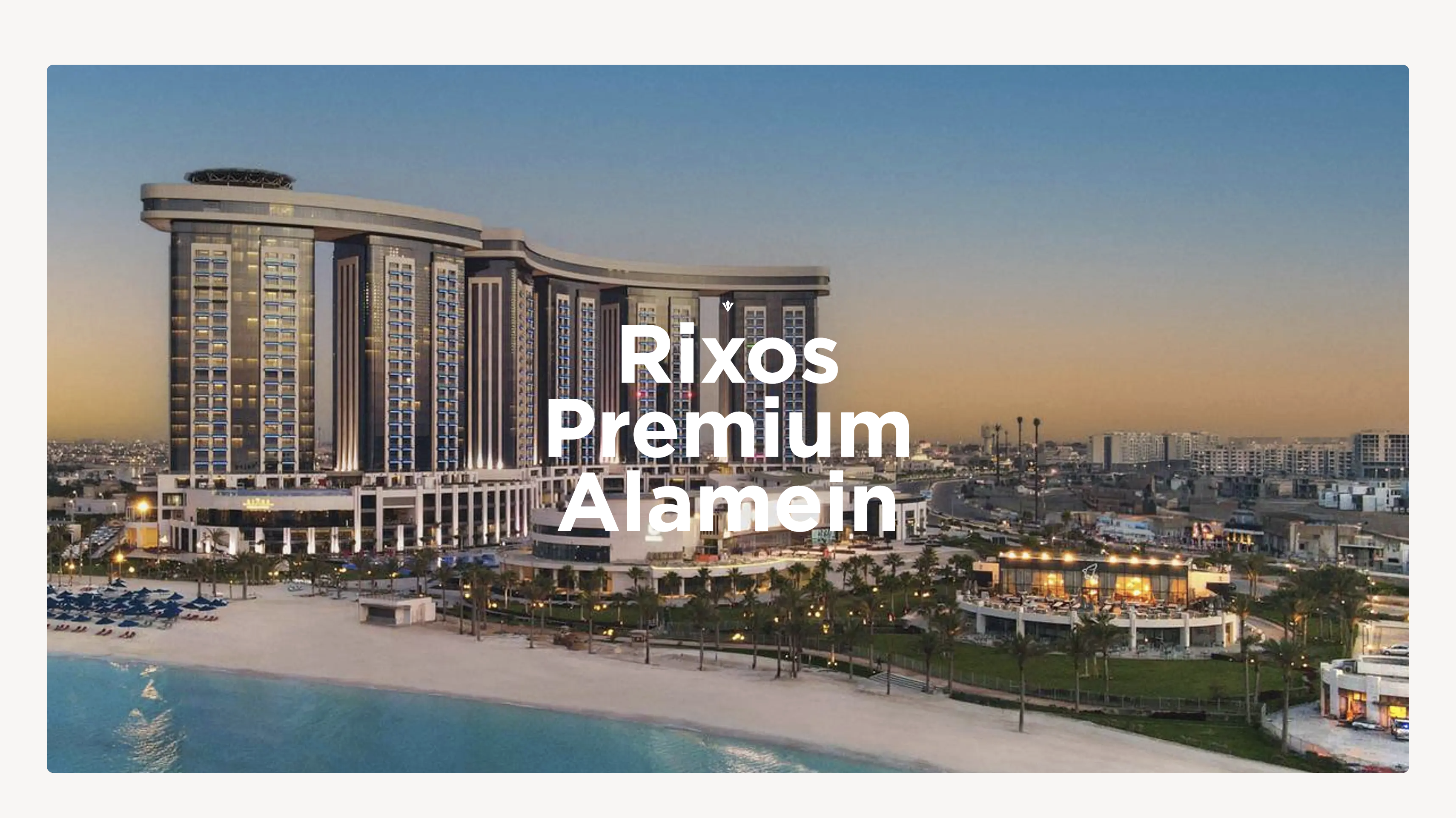 Редизайн и оптимизация конверсии (CRO) для Rixos Alamein