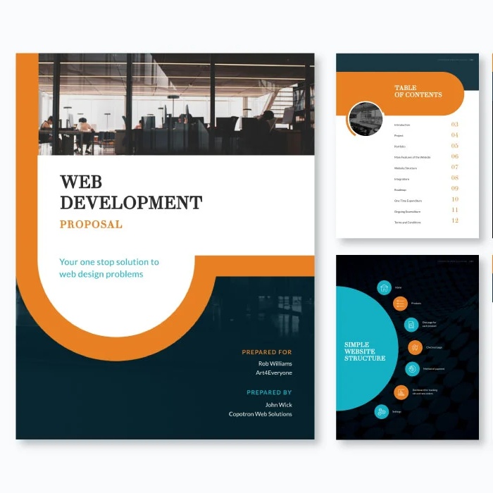 Пакет шаблонов коммерческих предложений для фрилансера (EN + RU)