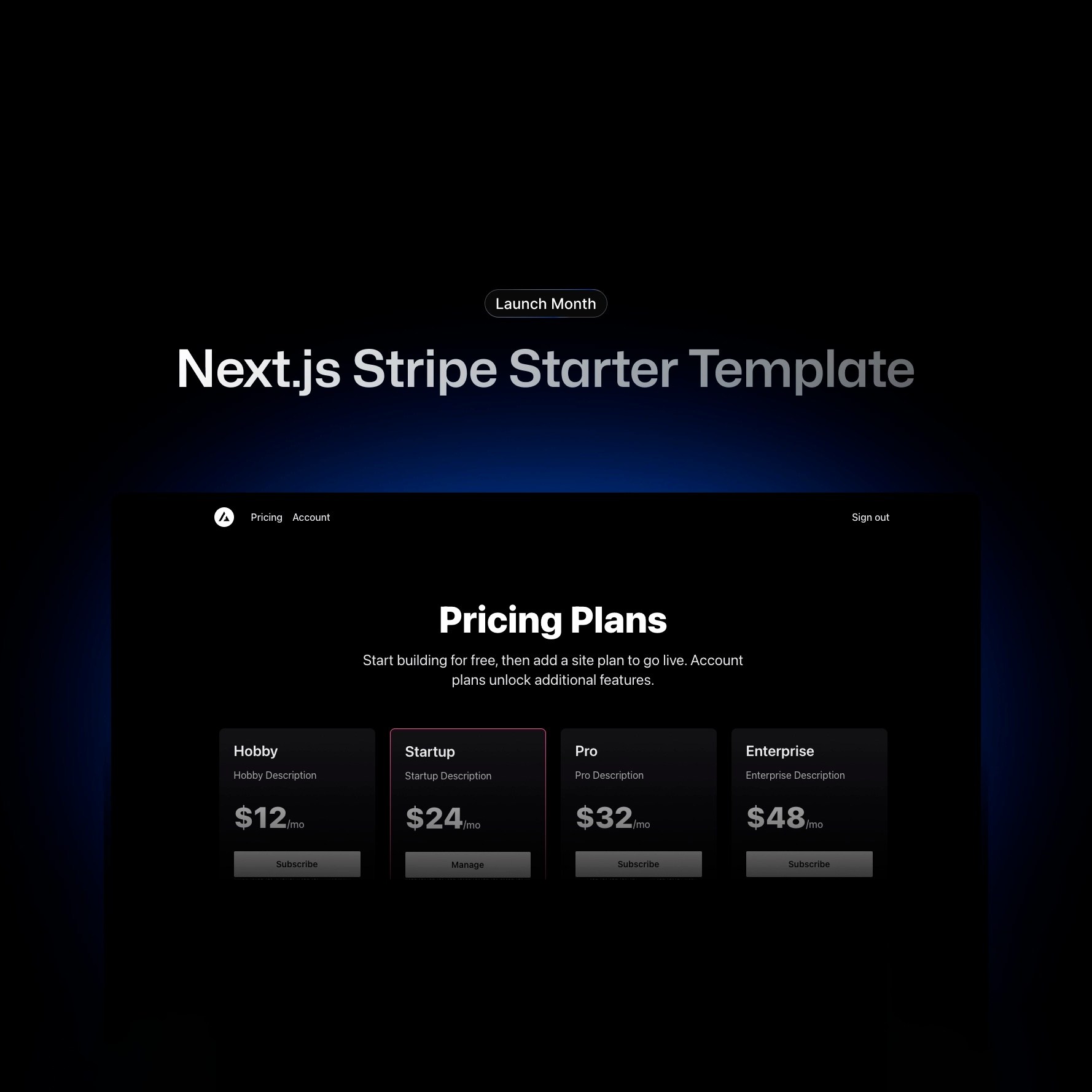 E-commerce стартер: Next.js + Laravel API + Stripe + админка